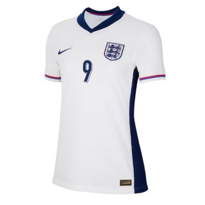 England Harry Kane #9 Hjemmebanetrøje Dame EM 2024 Kortærmet England Harry Kane #9 Hjemmebanetrøje Dame EM 2024 Kortærmet